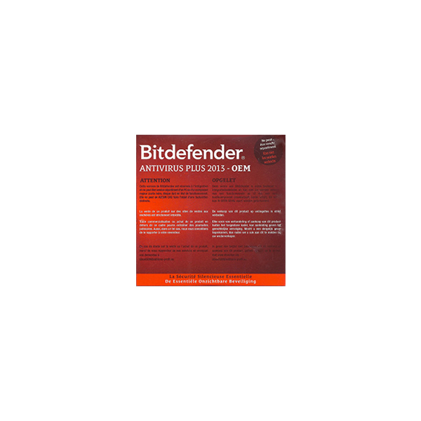 Bitdefender Antivirus plus 2013 - 1 PC / 1 an - EOM - AIservice